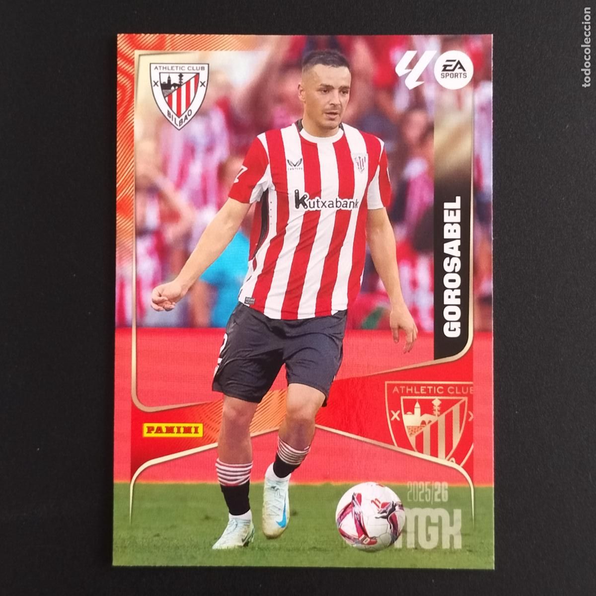 Cromos de F&uacute;tbol: MGK 40 GOROSABEL ATHLETIC BILBAO CROMOS ALBUM MEGACRACKS LIGA FUTBOL 2025 2026 25 26