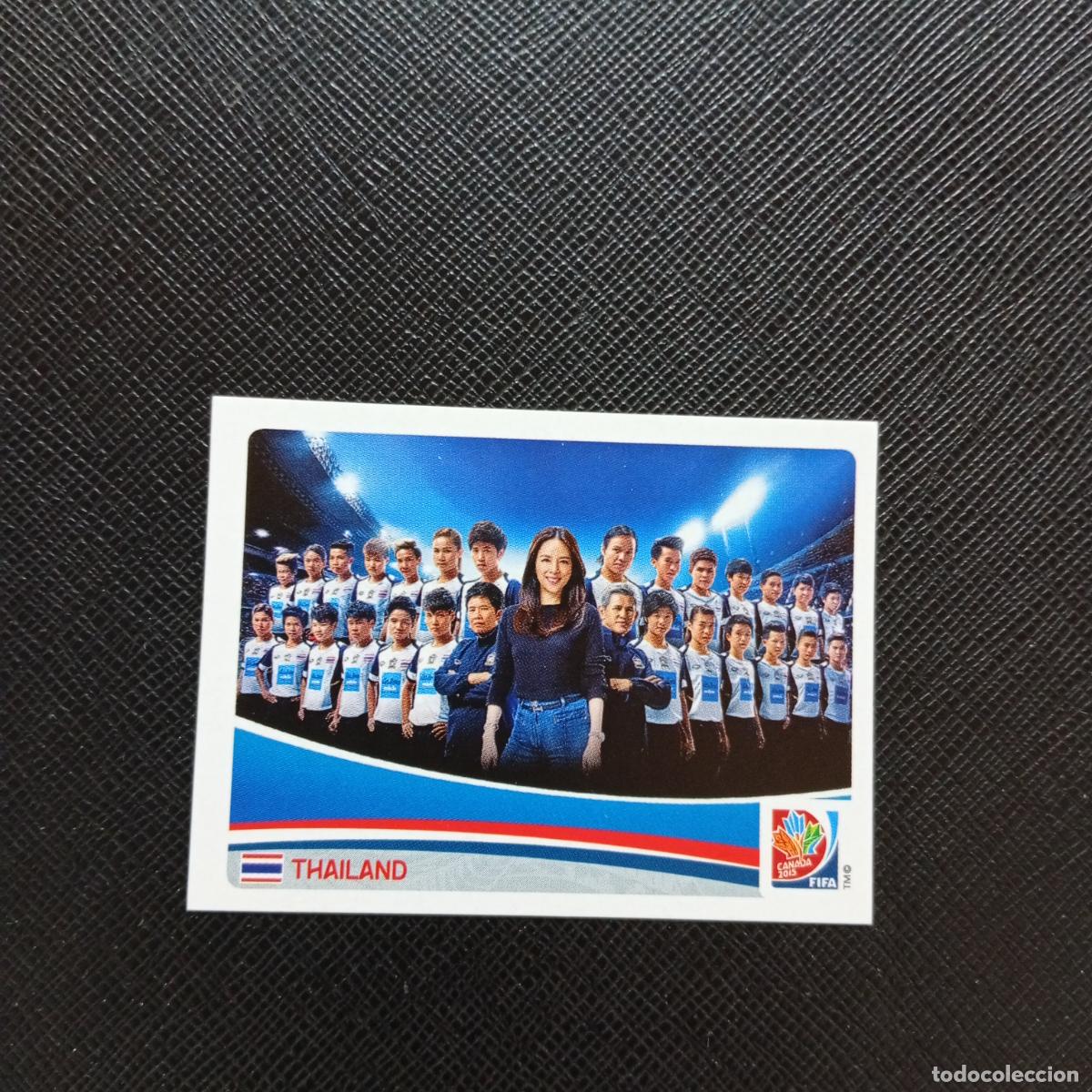 Cromos de F&uacute;tbol: 157 PLANTILLA THAILANDIA PANINI CANADA 2015 FEMENINO WOMEN&acute;S MUNDIAL 15 - SIN PEGAR A144 PG37