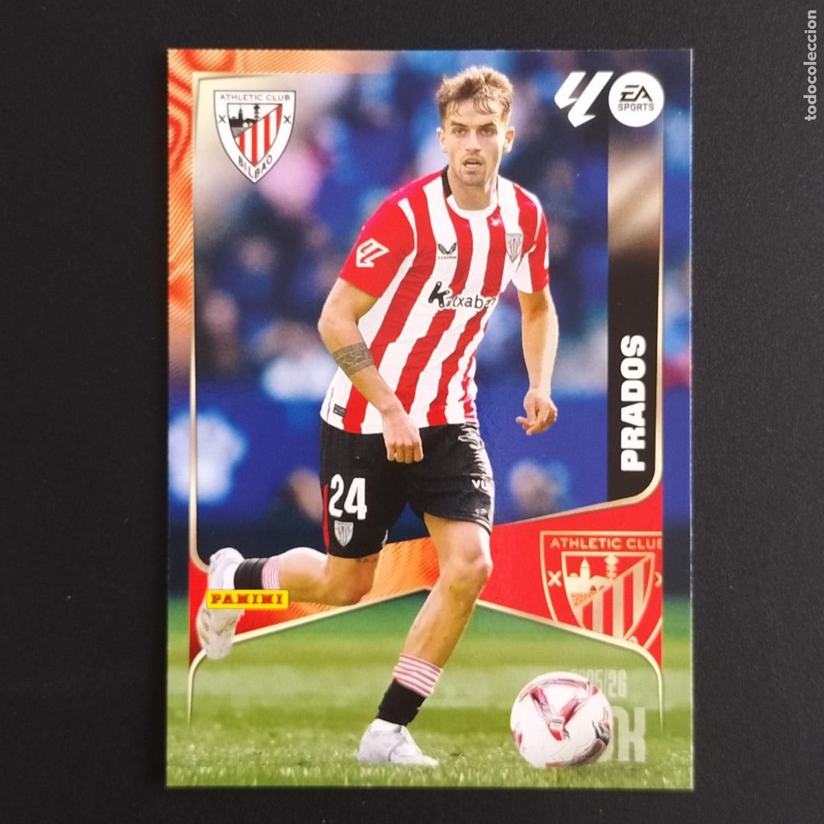 Cromos de F&uacute;tbol: MGK 47 BE&Ntilde;AT PRADOS ATHLETIC BILBAO CROMOS ALBUM MEGACRACKS LIGA FUTBOL 2025 2026 25 26