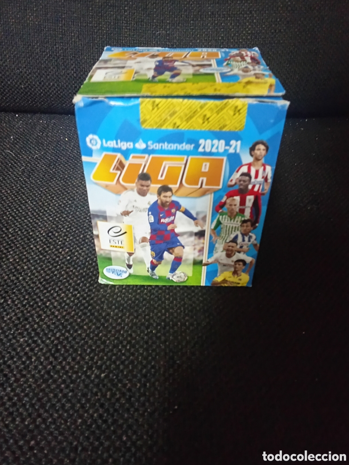 Cromos de F&uacute;tbol: CAJA DE CROMOS LIGA ESTE 20 21 2020 2021 50 SOBRES