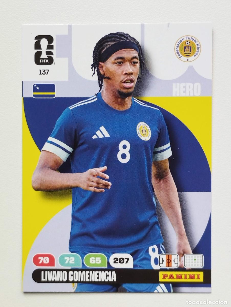 Cromos de F&uacute;tbol: CROMO CARD ADRENALYN MUNDIAL WORLD CUP 2026 HERO CROACIA 137 LIVANO COMENENCIA