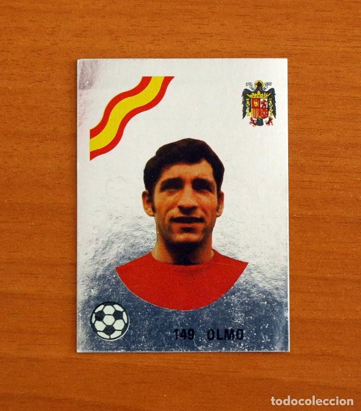 Cromos de F&uacute;tbol: Mundial Argentina 78 - Espa&ntilde;a 149 Olmo - Plateado - Editorial Maga 1978-1979 - Nunca pegado