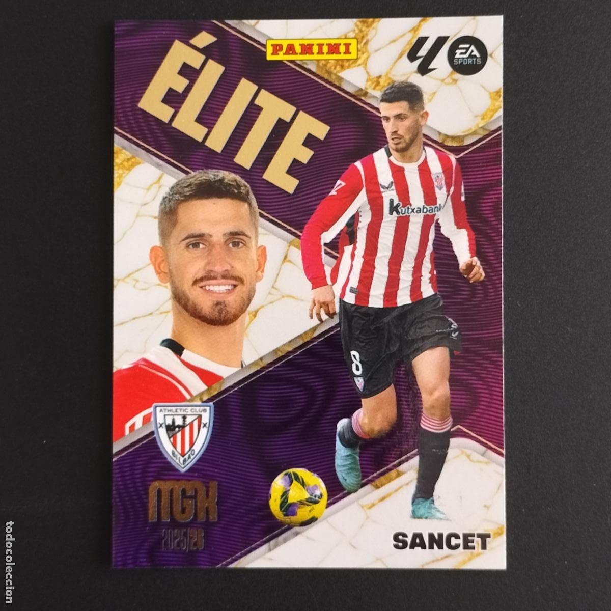 Cromos de F&uacute;tbol: MGK 17 SANCET ELITE ATHLETIC BILBAO CROMOS ALBUM MEGACRACKS LIGA FUTBOL 2025 2026 25 26