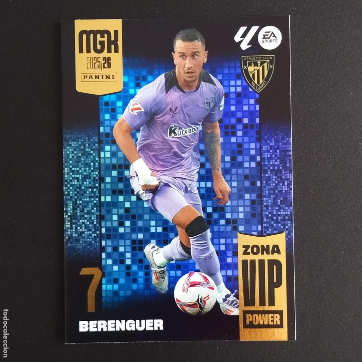 Cromos de Futebol: MGK 390 BERENGUER ZONA VIP POWER ATHLETIC BILBAO CROMOS ALBUM MEGACRACKS LIGA FUTBOL 2025 2026 25 26