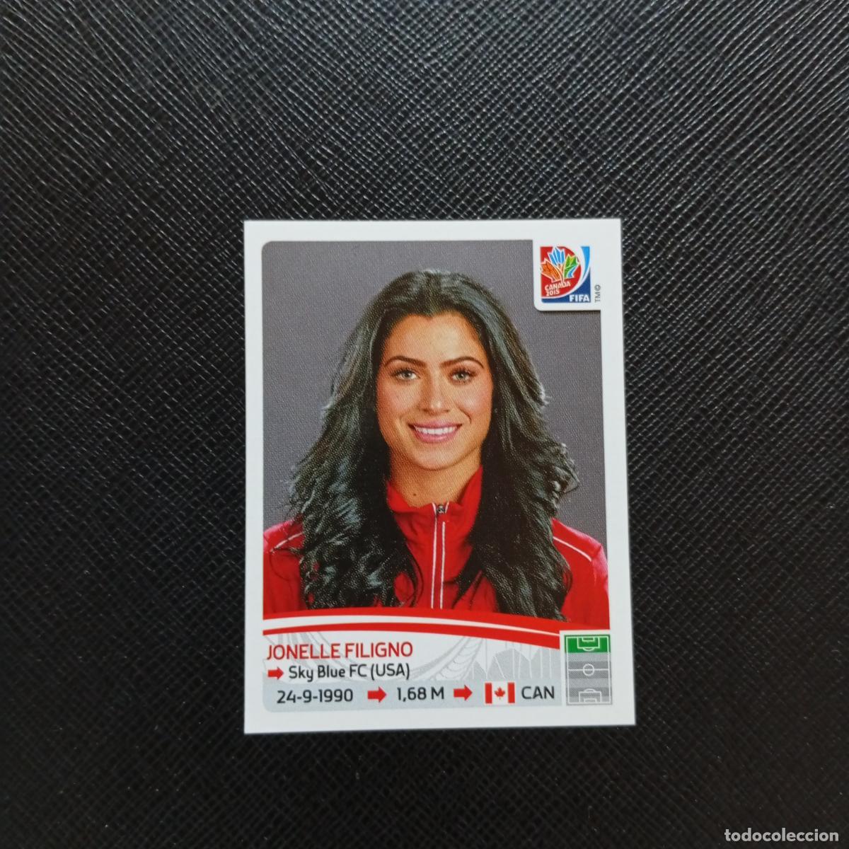 Cromos de F&uacute;tbol: 38 JONELLE FILIGNO CANADA PANINI CANADA 2015 FEMENINO WOMEN&acute;S MUNDIAL 15 - SIN PEGAR A144 PG127