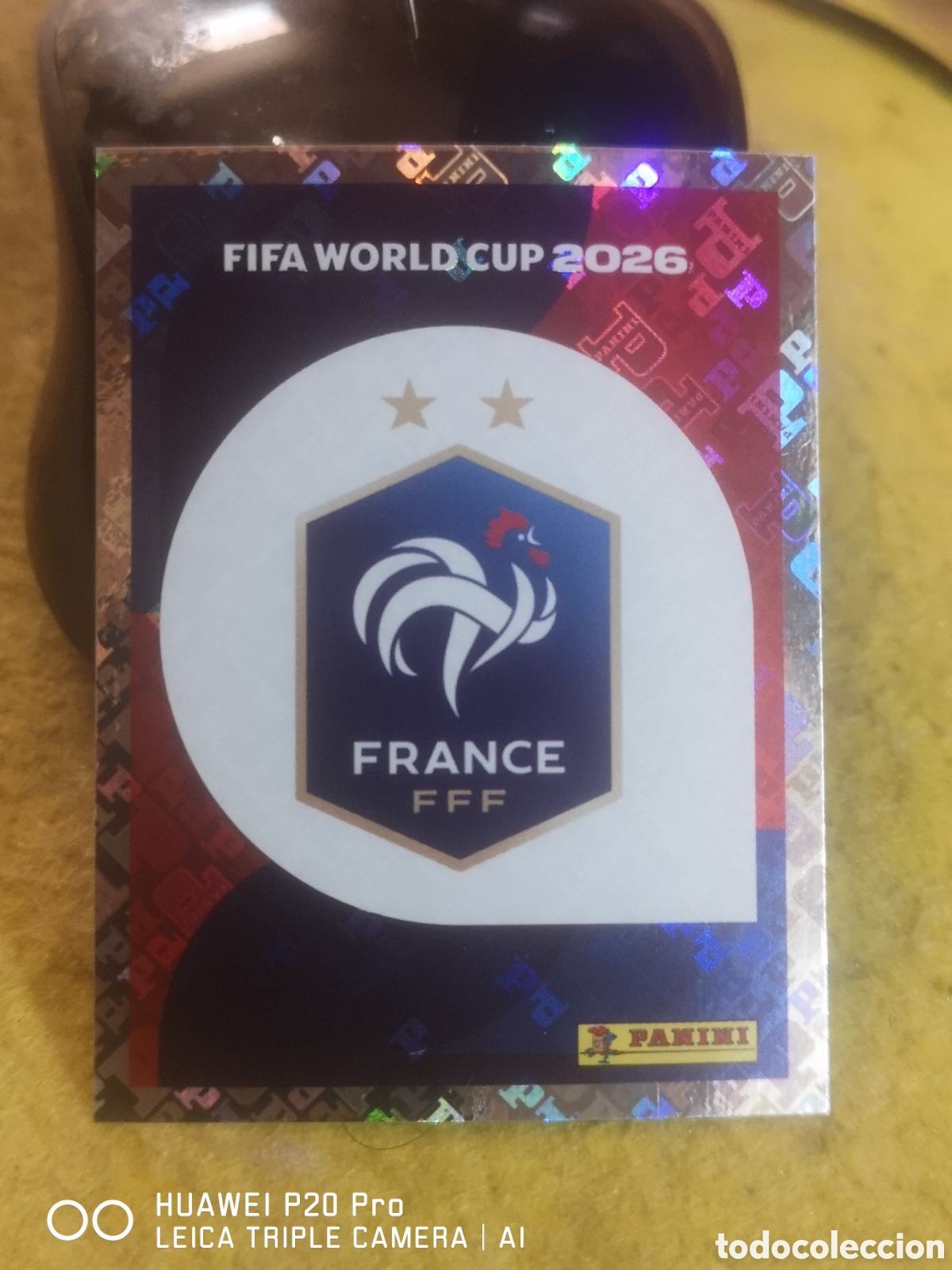 Cromos de F&uacute;tbol: STICKER FIFA WORLD CUP 2026 ESCUDO FRANCIA - FRA 1