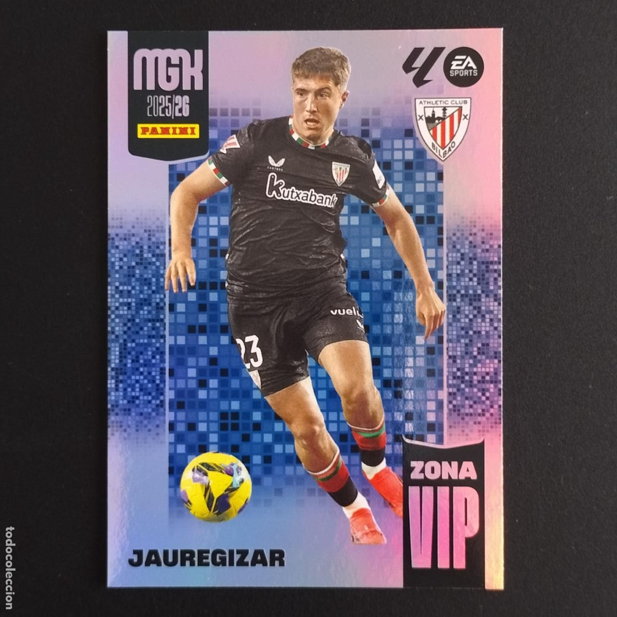 Cromos de F&uacute;tbol: MGK 397 JAUREGIZA ZONA VIP ATHLETIC BILBAO CROMOS ALBUM MEGACRACKS LIGA FUTBOL 2025 2026 25 26