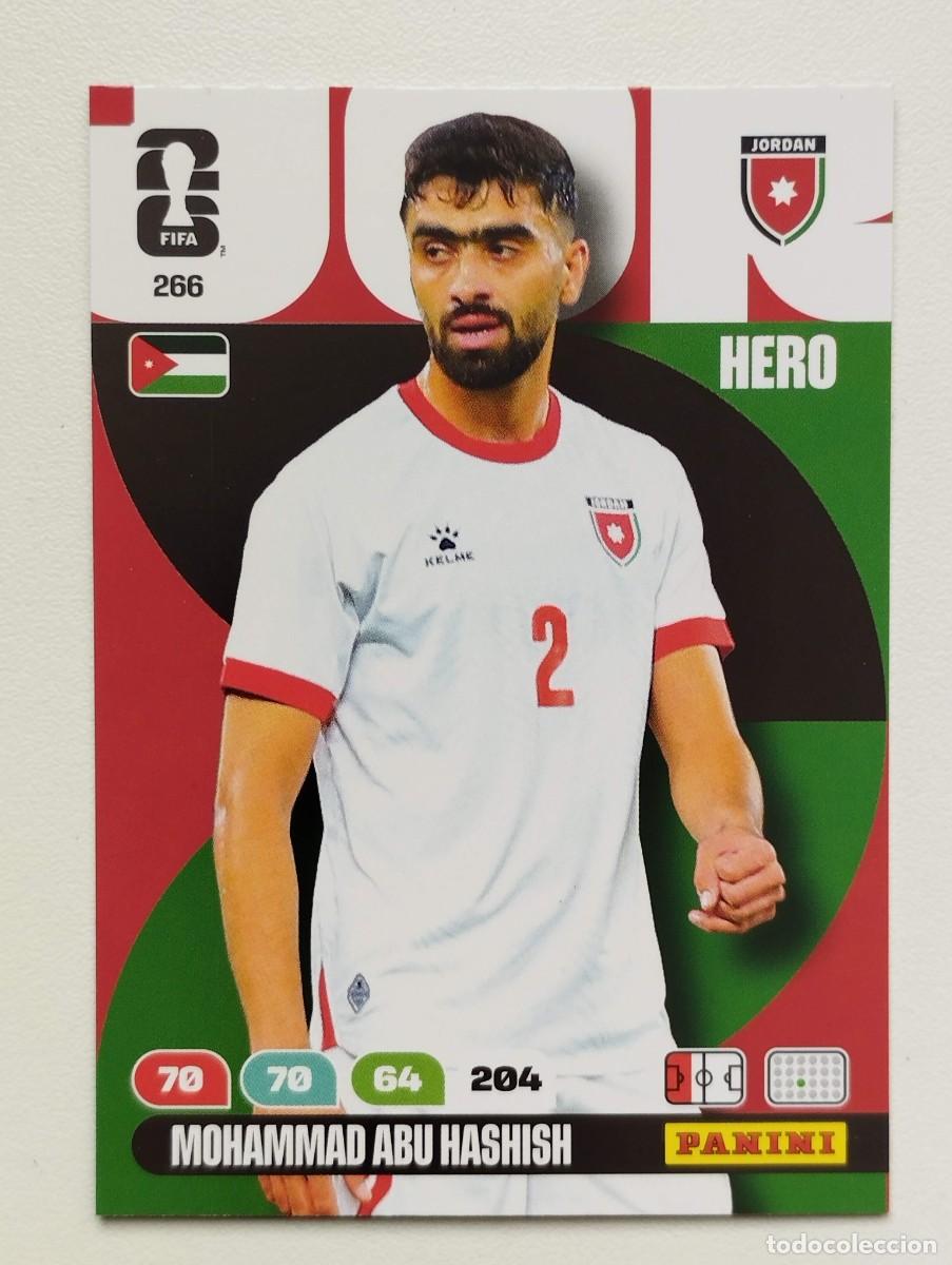 Cromos de F&uacute;tbol: CROMO CARD ADRENALYN MUNDIAL WORLD CUP 2026 HERO JORDANIA 266 MOHAMMAD ABU HASHISH