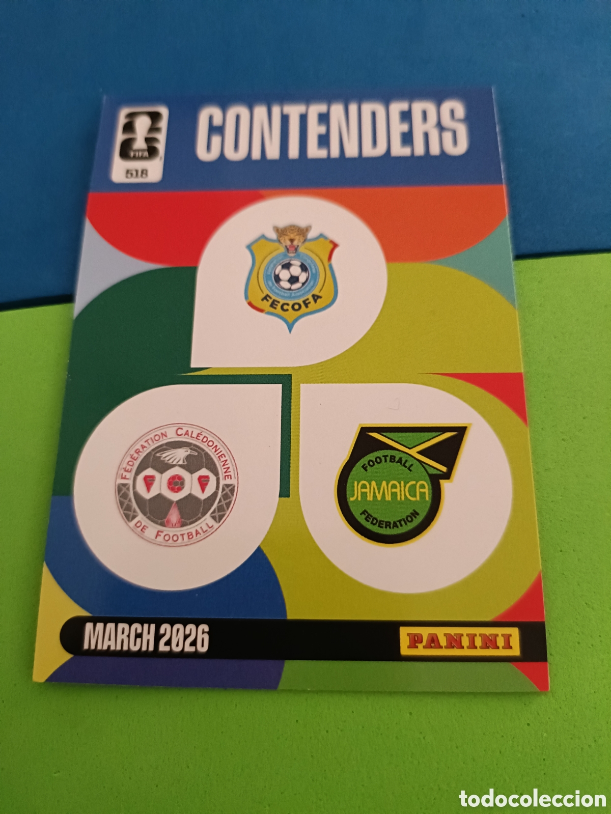 Cromos de F&uacute;tbol: Adrenalyn XL Fifa World cup 2026 mundial - 518 Contenders