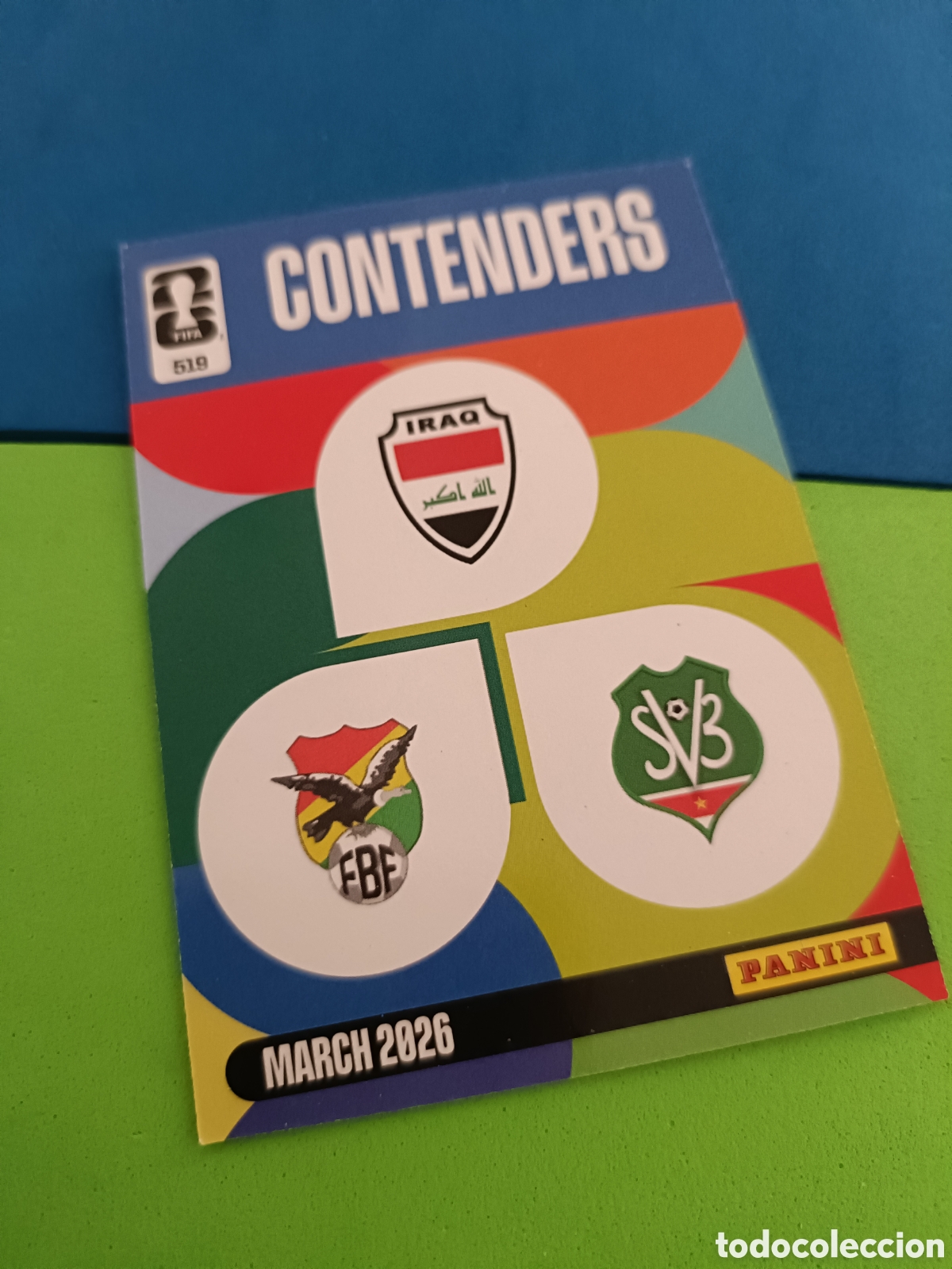 Cartes &agrave; collectionner de Football: Adrenalyn XL Fifa World cup 2026 mundial - 519 Contenders