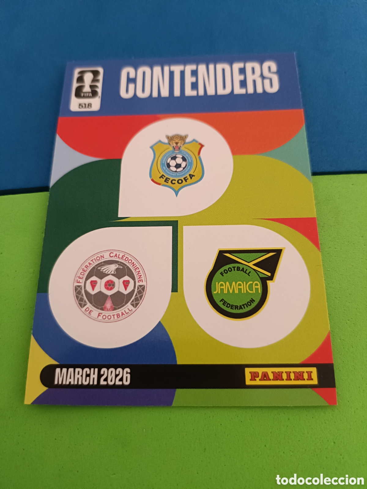 Cartes &agrave; collectionner de Football: Adrenalyn XL Fifa World cup 2026 mundial - 518 Contenders