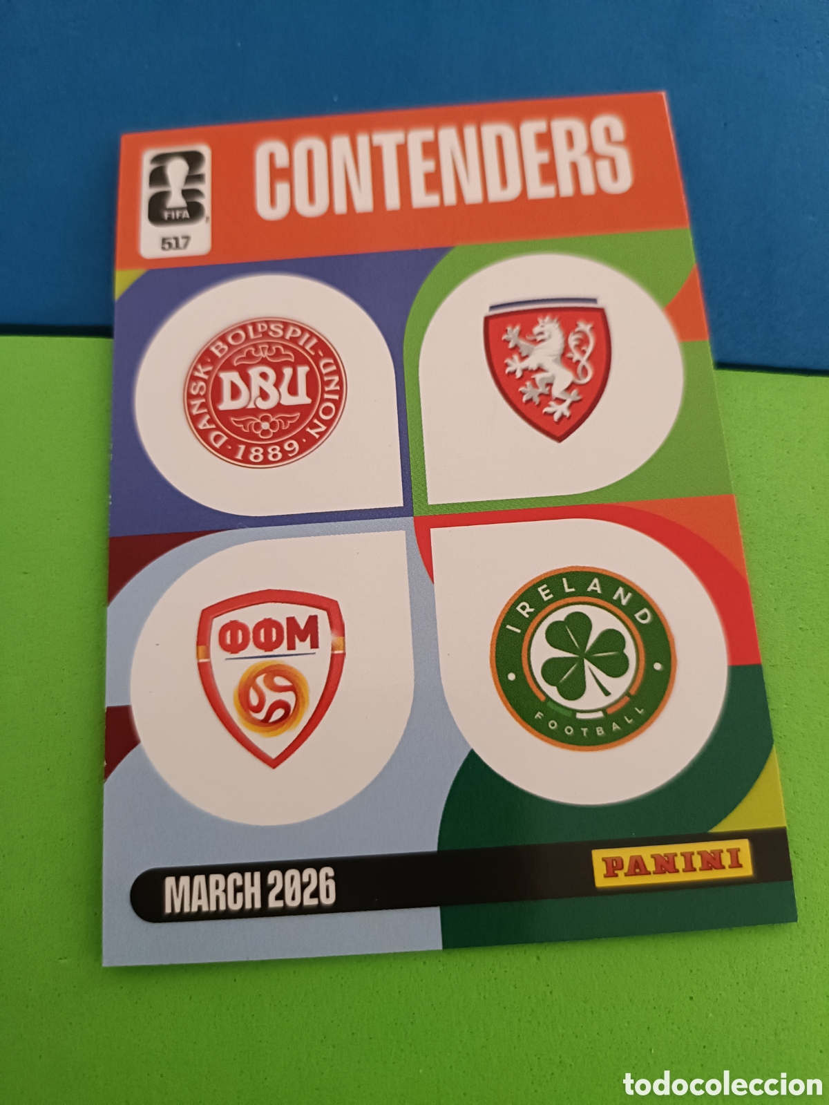 Fu&szlig;ball-Sticker: Adrenalyn XL Fifa World cup 2026 mundial - 517 Contenders