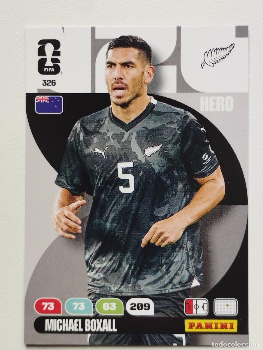 Fu&szlig;ball-Sticker: CROMO CARD ADRENALYN MUNDIAL WORLD CUP 2026 HERO NUEVA ZELANDA 326 MICHAEL BOXALL