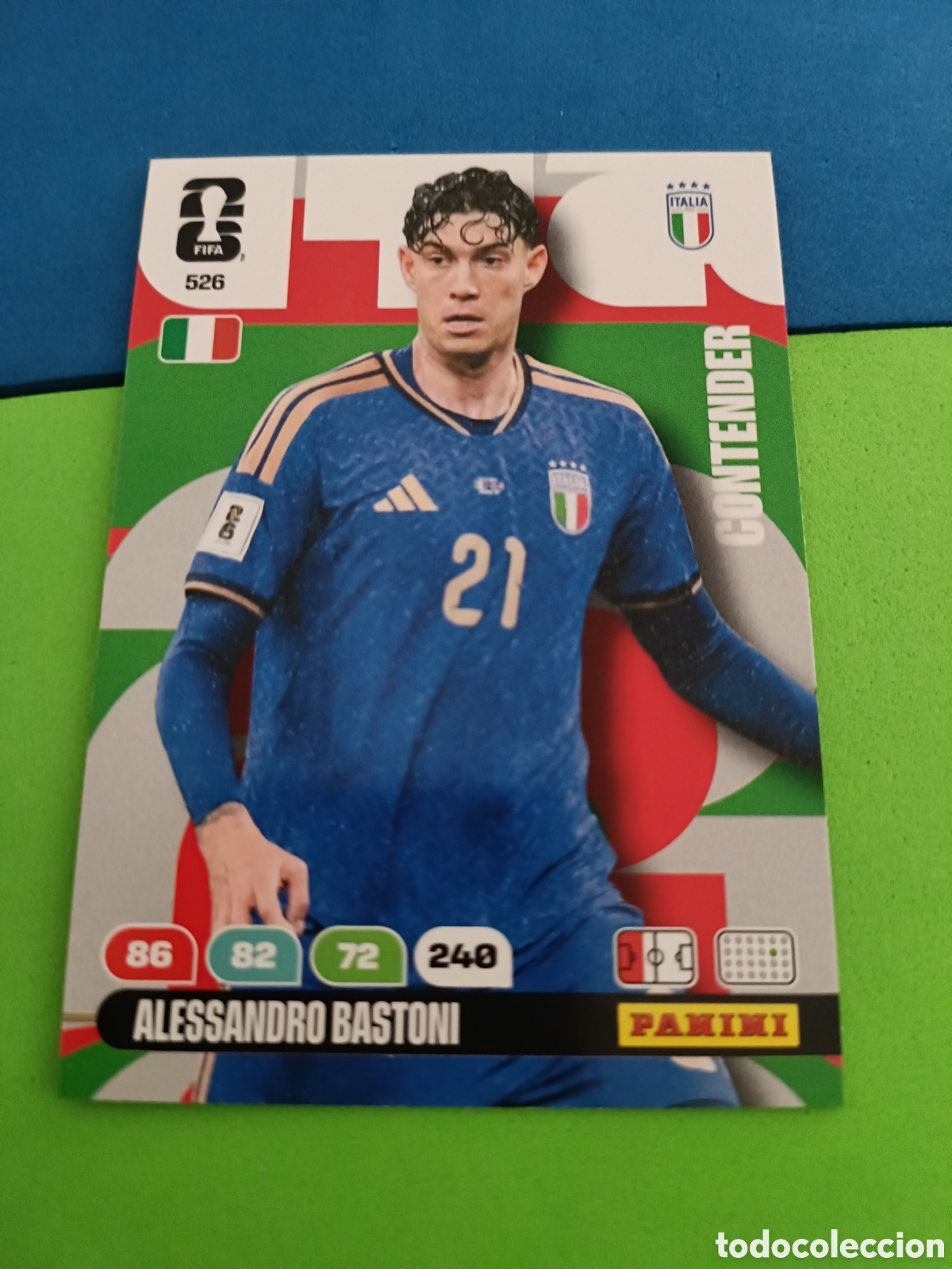 Cartes &agrave; collectionner de Football: Adrenalyn XL Fifa World cup 2026 mundial - 526 Bastoni