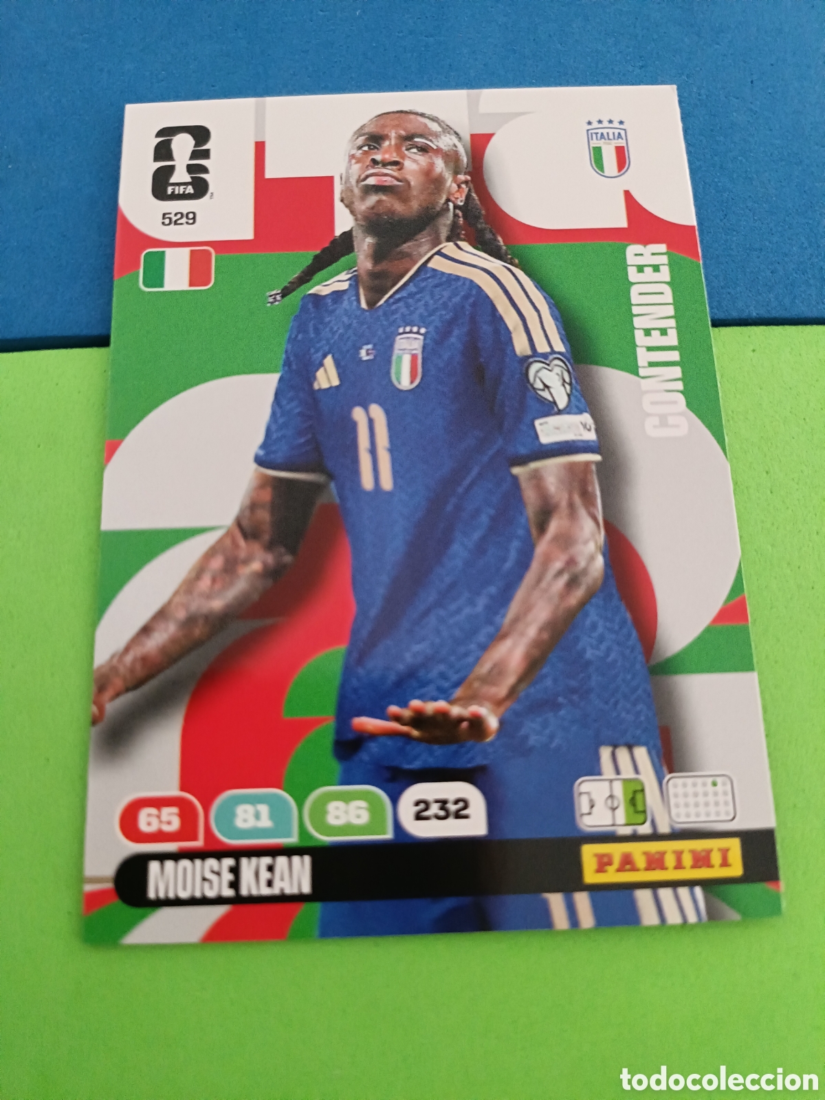 Fu&szlig;ball-Sticker: Adrenalyn XL Fifa World cup 2026 mundial - 529 Moise Kean