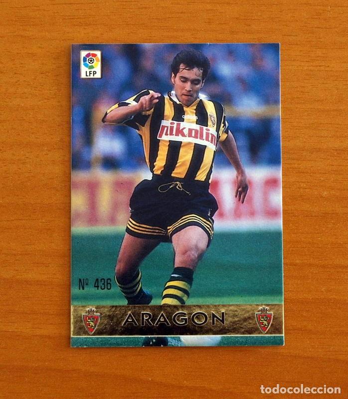 Cartes &agrave; collectionner de Football: Real Zaragoza - N&ordm; 436 Arag&oacute;n - El Mejor - Mundicromo ficha de la Liga 1997-1998, 97-98