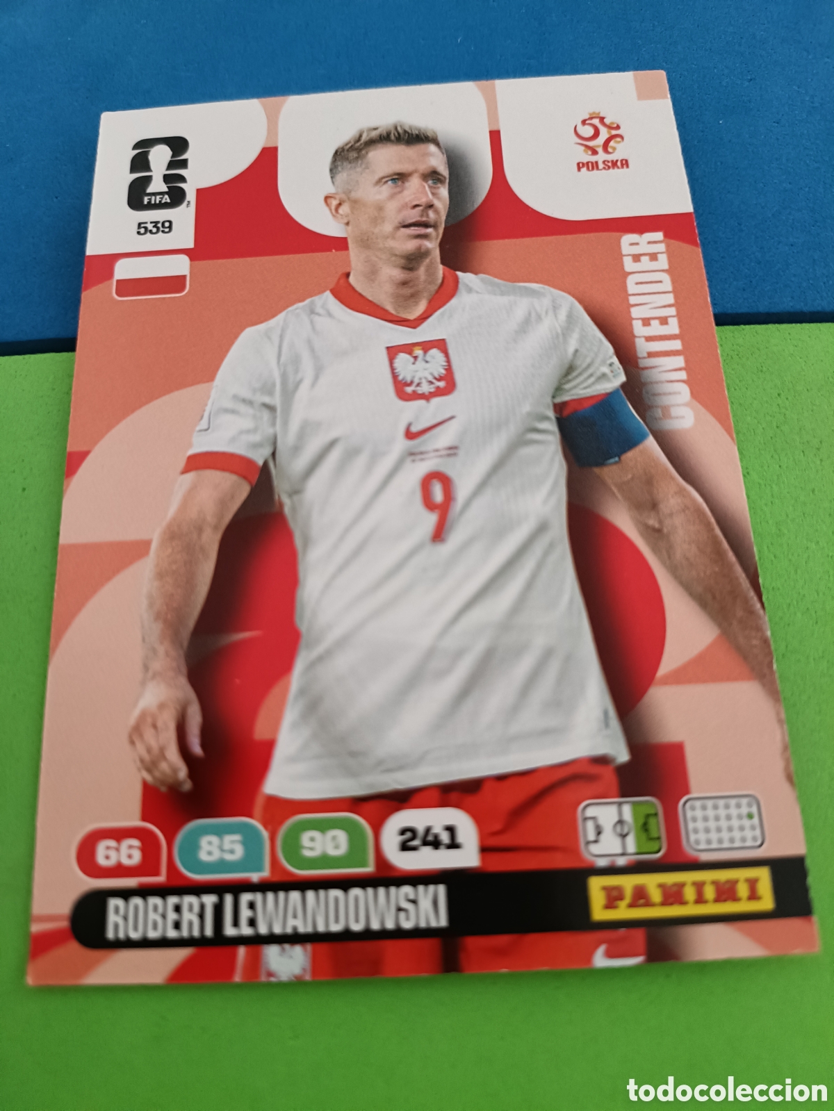 Cartes &agrave; collectionner de Football: Adrenalyn XL Fifa World cup 2026 mundial - 539 Lewandowski