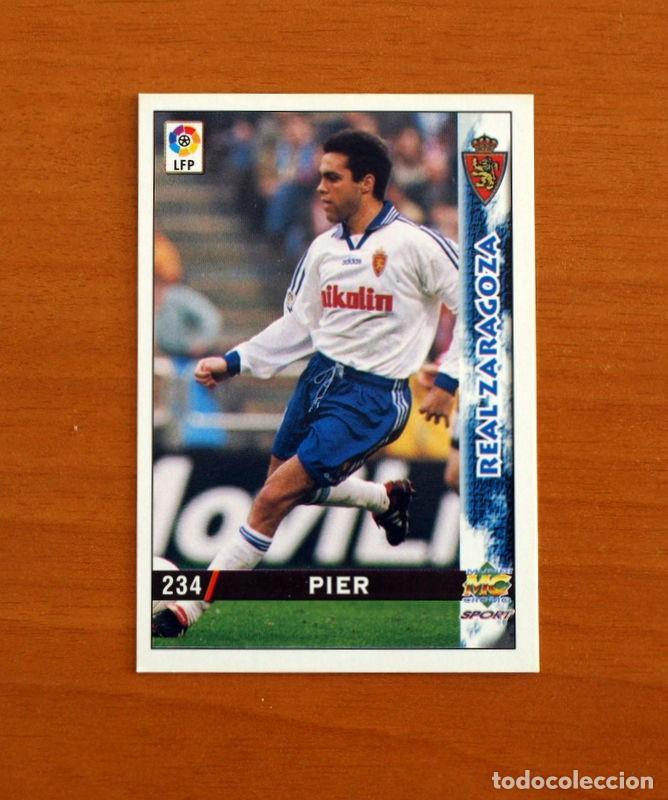 Cromos de F&uacute;tbol: Real Zaragoza - N&ordm; 234 Pier - Mundicromo Las Fichas de la Liga 1998-1999-98-99