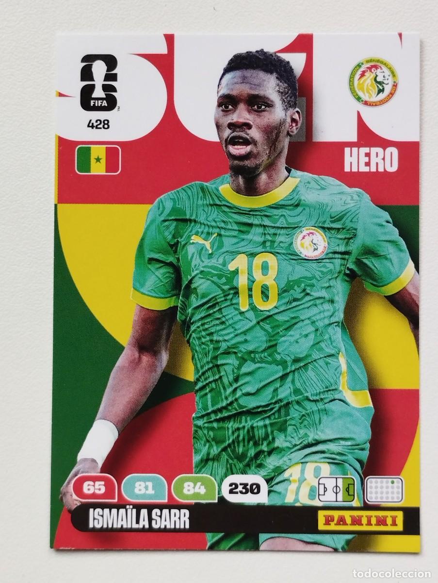 Cromos de F&uacute;tbol: CROMO CARD ADRENALYN MUNDIAL WORLD CUP 2026 HERO SENEGAL 428 ISMAILA SARR