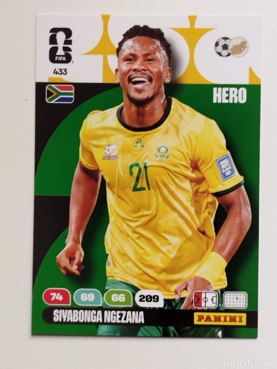 Cromos de F&uacute;tbol: CROMO CARD ADRENALYN MUNDIAL WORLD CUP 2026 HERO SUDAFRICA 433 NGEZANA