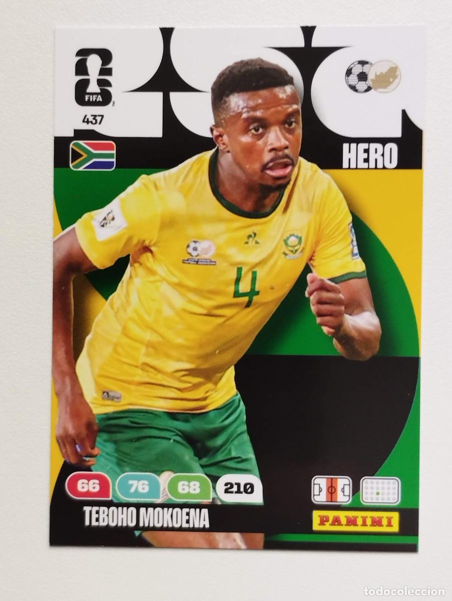 Cromos de F&uacute;tbol: CROMO CARD ADRENALYN MUNDIAL WORLD CUP 2026 HERO SUDAFRICA 437 TEBOHO MOKOENA