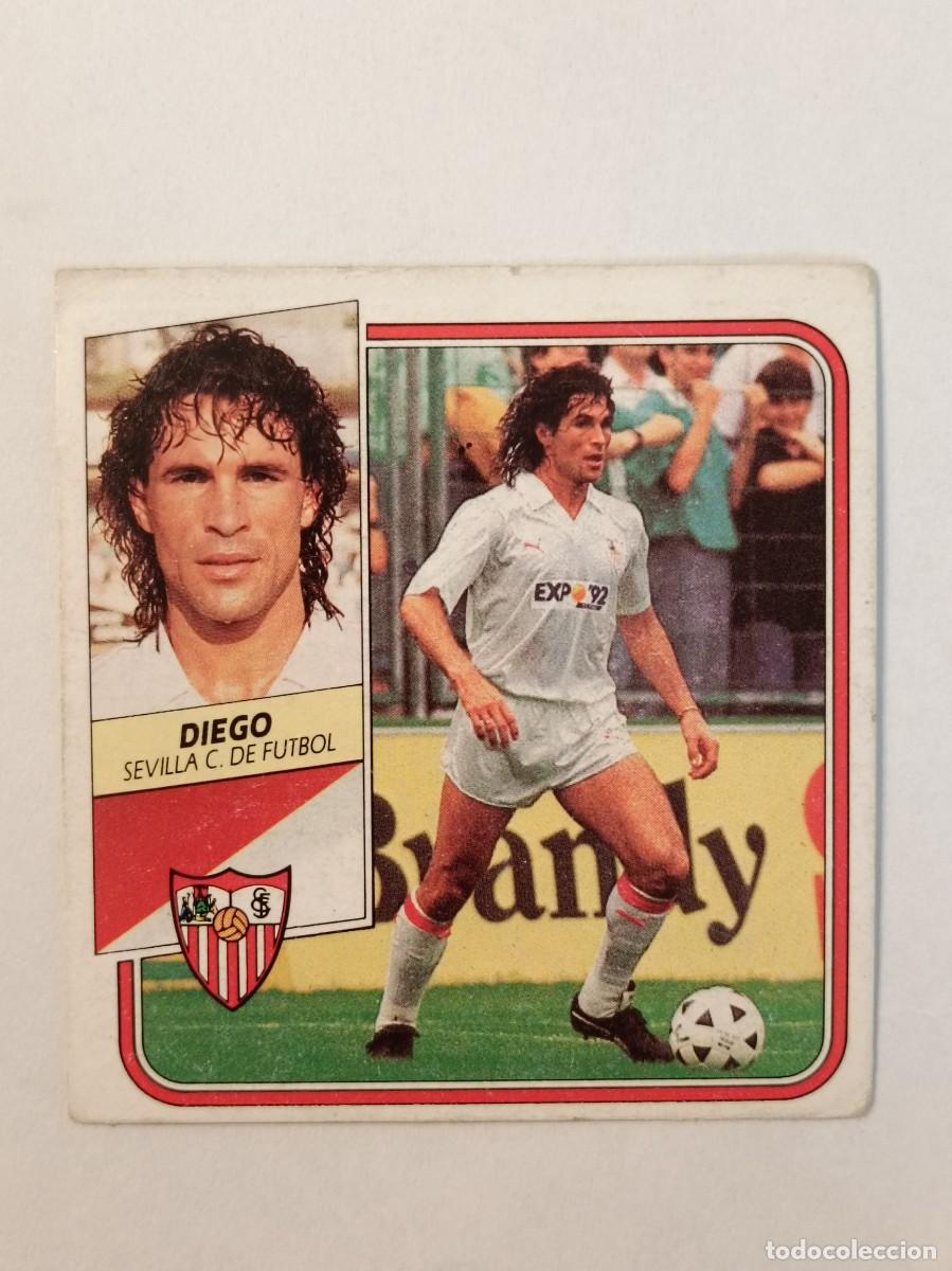 Cromos de F&uacute;tbol: DIEGO SEVILLA C.F. LIGA 89/90 ESTE