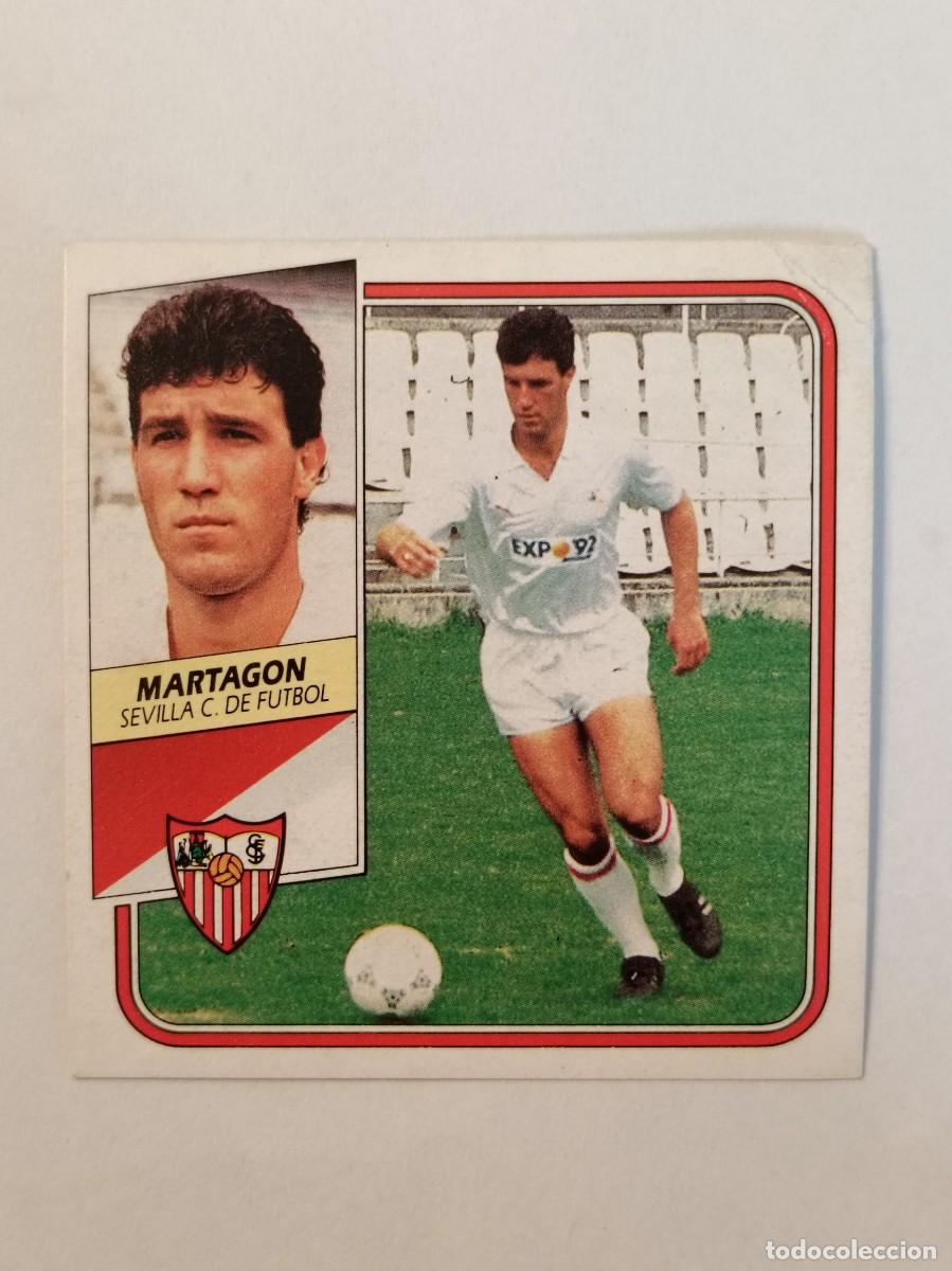 Cromos de F&uacute;tbol: MARTAGON SEVILLA C.F. LIGA 89/90 ESTE