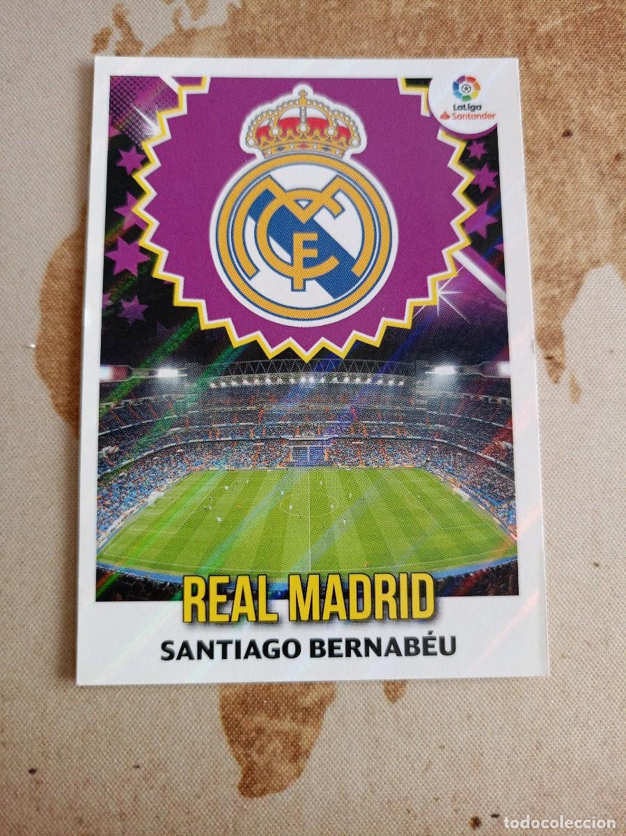 Cromos de F&uacute;tbol: Liga Este ESCUDO 27 REAL MADRID 2018-19