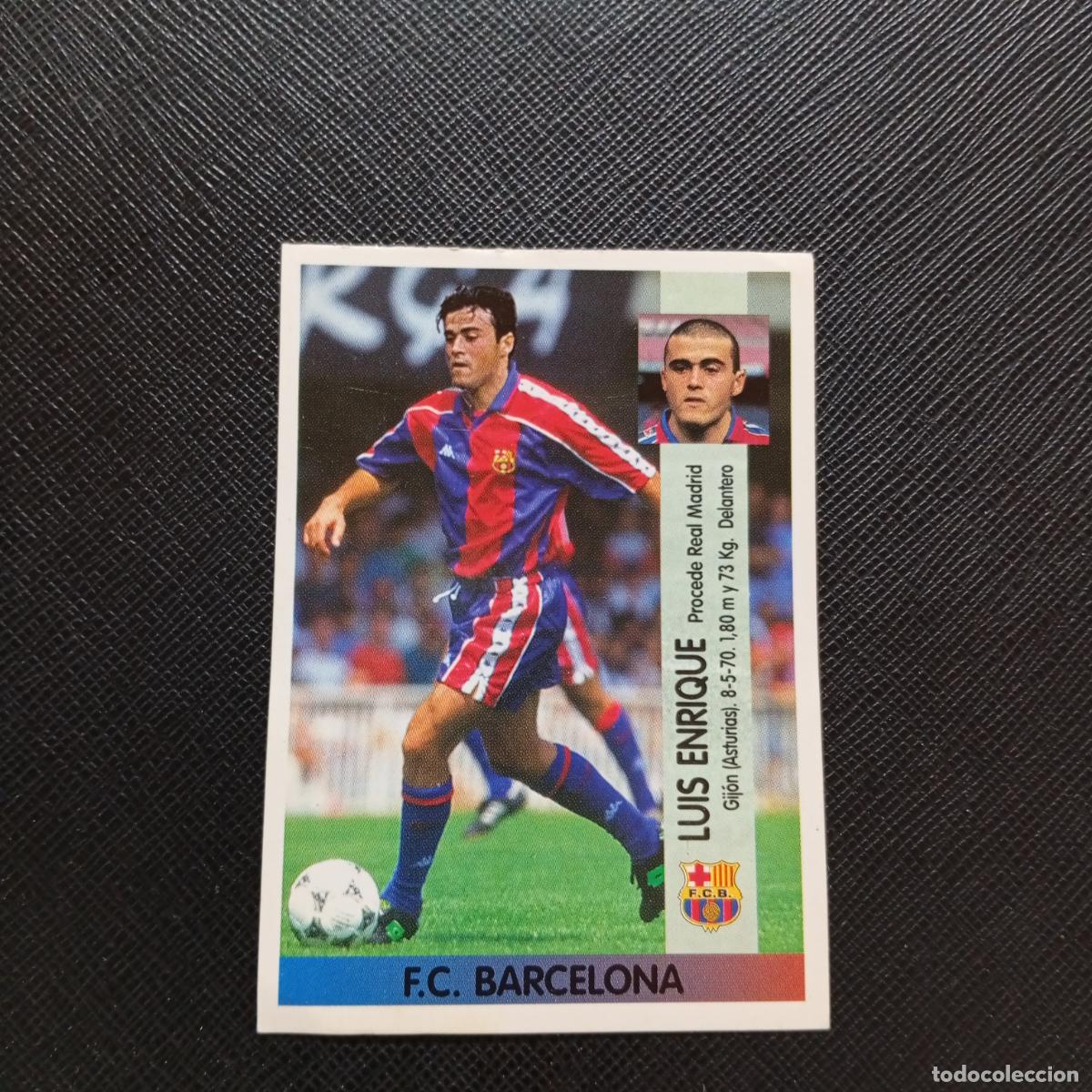 Cromos de F&uacute;tbol: 355 LUIS ENRIQUE BARCELONA PANINI 1996 1997 CROMO FUTBOL LIGA 96 97 - SIN PEGAR - A189 PG1