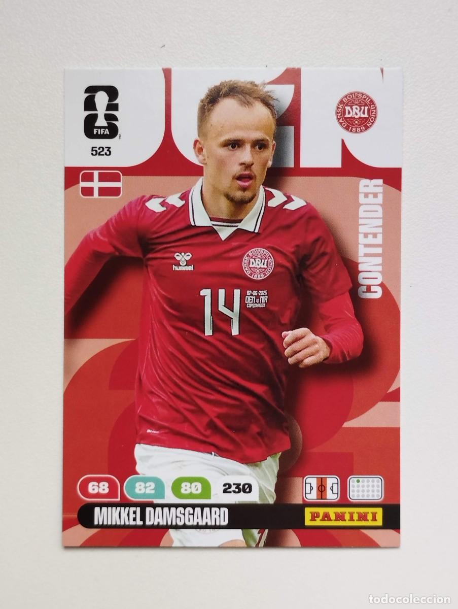 Cromos de F&uacute;tbol: CROMO CARD ADRENALYN MUNDIAL WORLD CUP 2026 CONTENDER DINAMARCA 523 DAMSGAARD