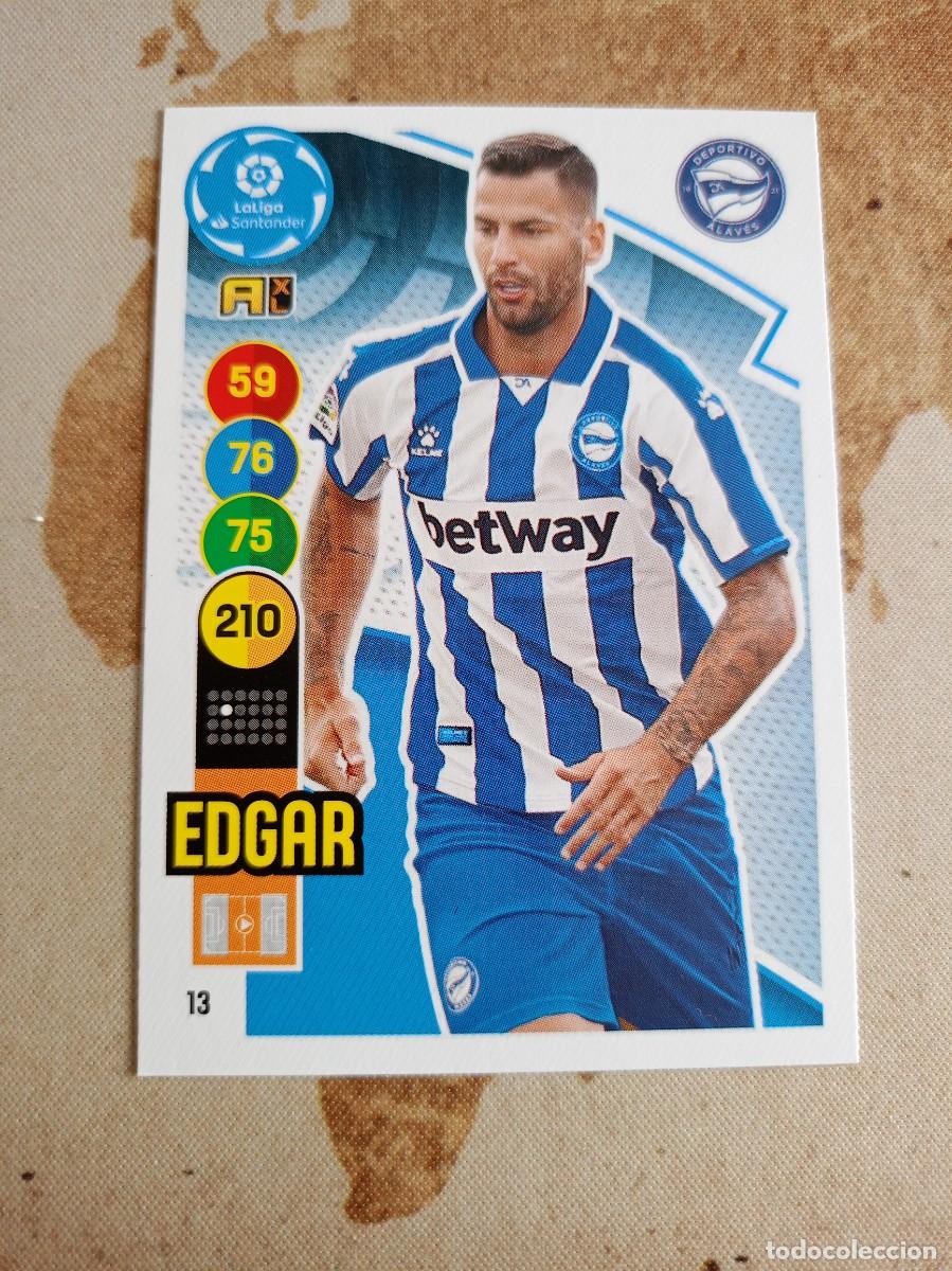 Cromos de F&uacute;tbol: Alav&eacute;s 13 EDGAR Adrenalyn 2020-21