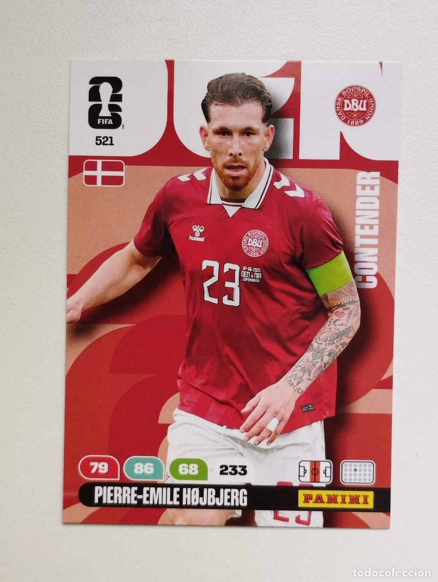 Cromos de F&uacute;tbol: CROMO CARD ADRENALYN MUNDIAL WORLD CUP 2026 CONTENDER DINAMARCA 521 HOJBJERG