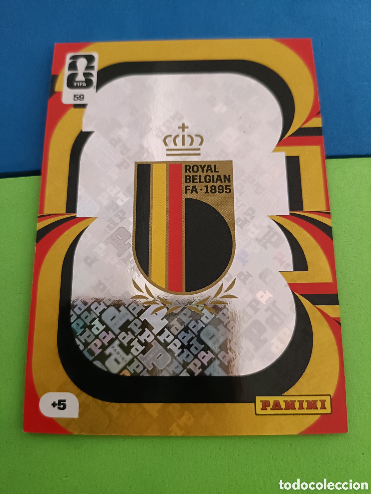 Cromos de F&uacute;tbol: Adrenalyn XL Fifa World cup 2026 mundial - 59 Escudo B&eacute;lgica