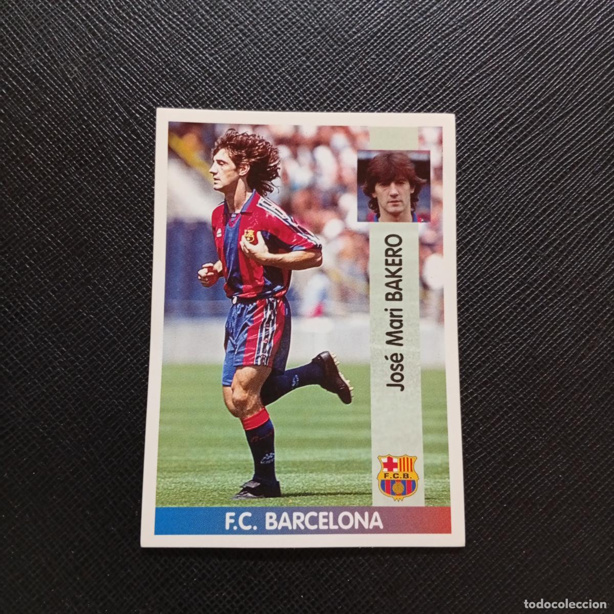 Cromos de F&uacute;tbol: 42 BAKERO BARCELONA PANINI 1996 1997 CROMO FUTBOL LIGA 96 97 - SIN PEGAR - A189 PG10