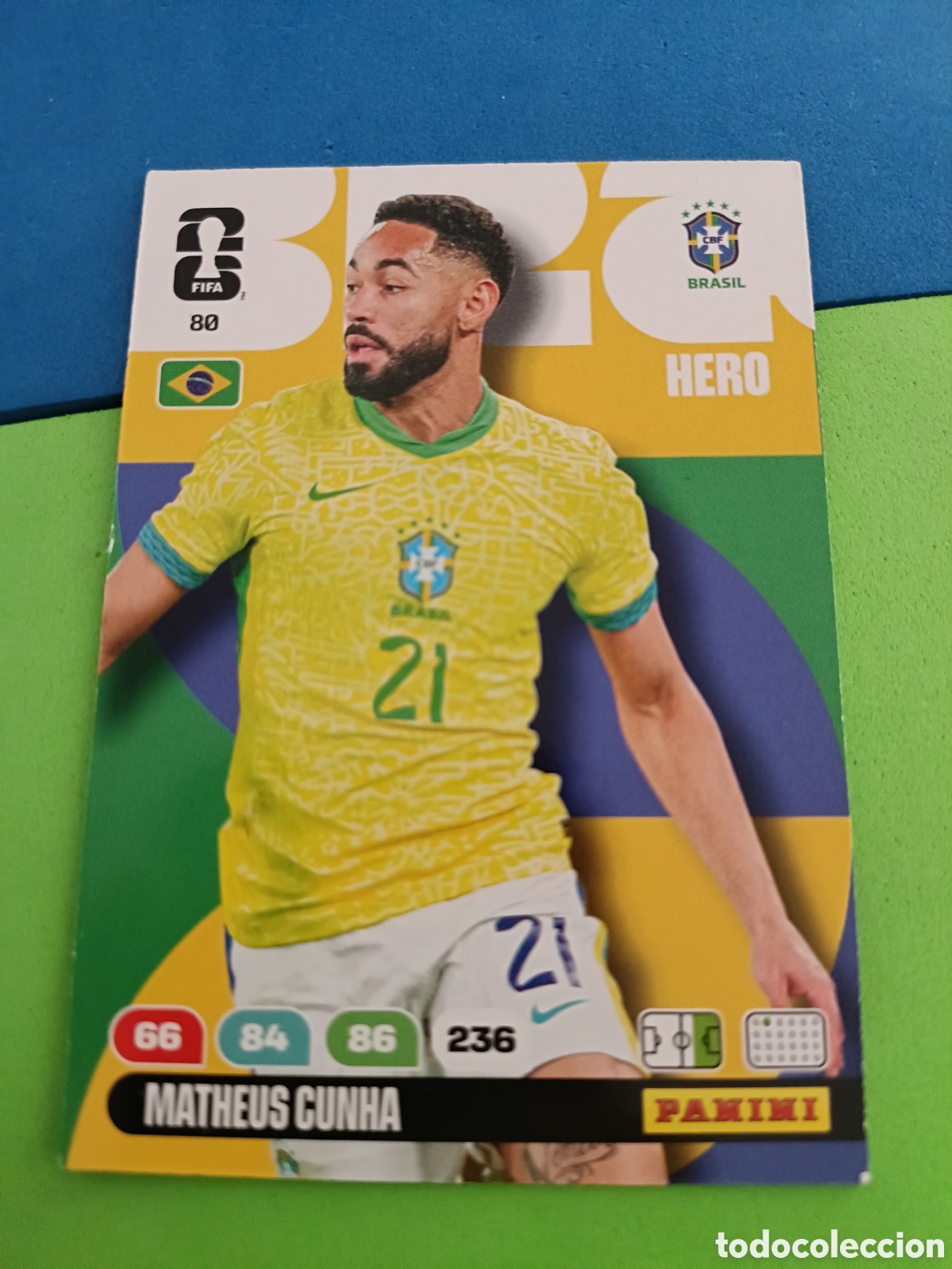 Football Stickers: Adrenalyn XL Fifa World cup 2026 mundial - 80 Cunha