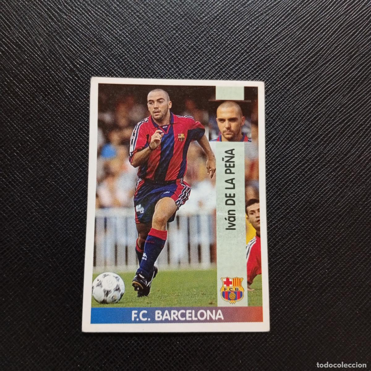 Figurine di Calcio: 41 IVAN DE LA PE&Ntilde;A BARCELONA PANINI 1996 1997 CROMO FUTBOL LIGA 96 97 - SIN PEGAR - A189 PG10