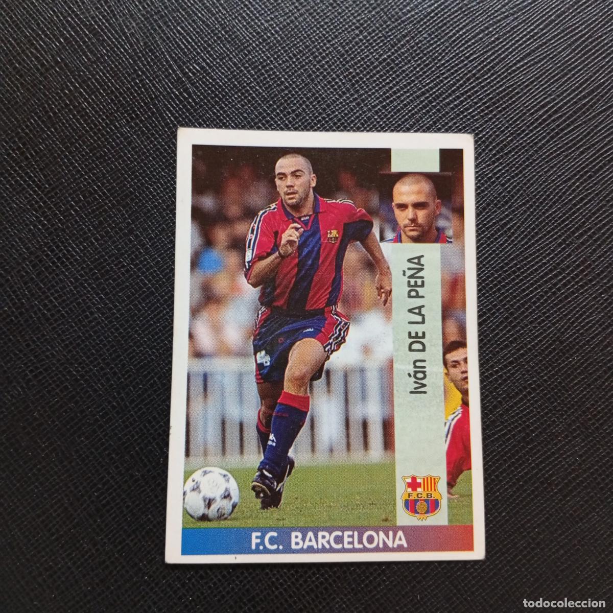 Figurine di Calcio: 41 IVAN DE LA PE&Ntilde;A BARCELONA PANINI 1996 1997 CROMO FUTBOL LIGA 96 97 - SIN PEGAR - A189 PG10 B