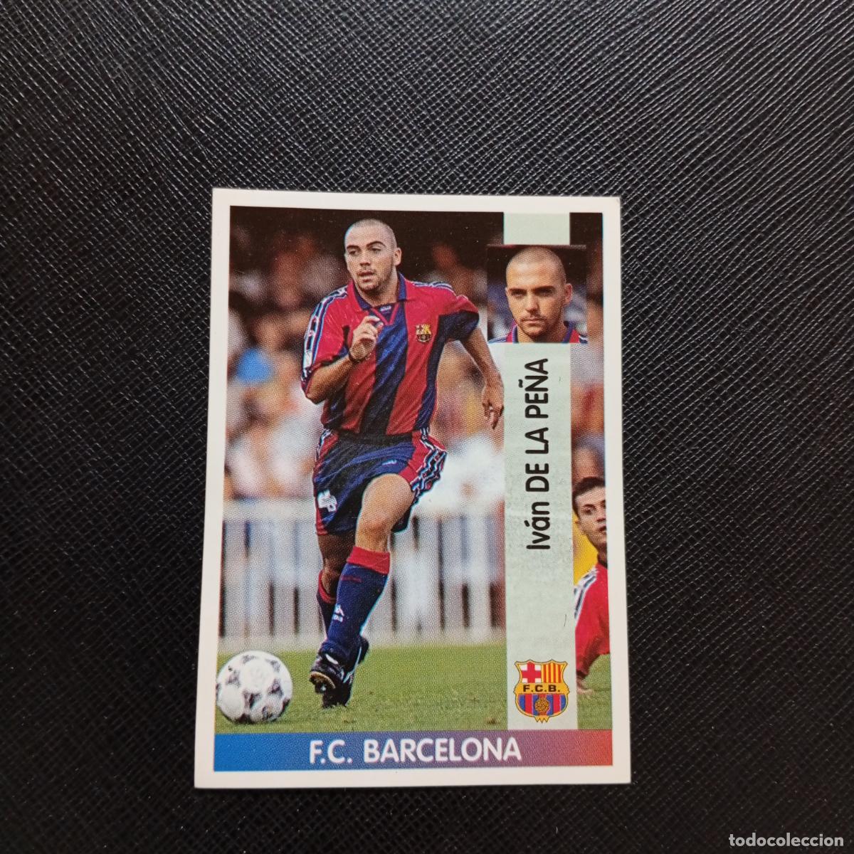 Figurine di Calcio: 41 IVAN DE LA PE&Ntilde;A BARCELONA PANINI 1996 1997 CROMO FUTBOL LIGA 96 97 - SIN PEGAR - A189 PG1