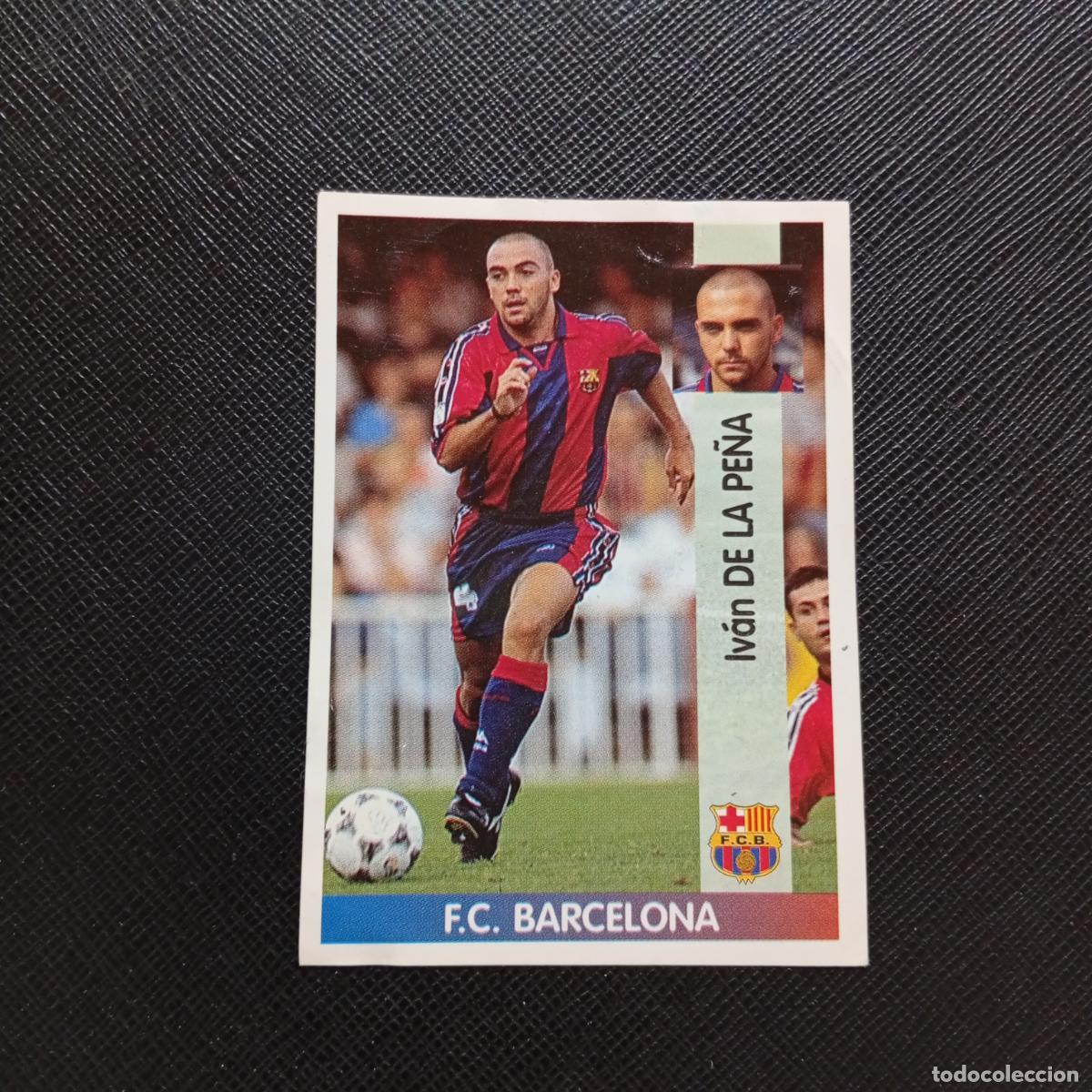 Cromos de F&uacute;tbol: 41 IVAN DE LA PE&Ntilde;A BARCELONA PANINI 1996 1997 CROMO FUTBOL LIGA 96 97 - SIN PEGAR - A189 PG1 B
