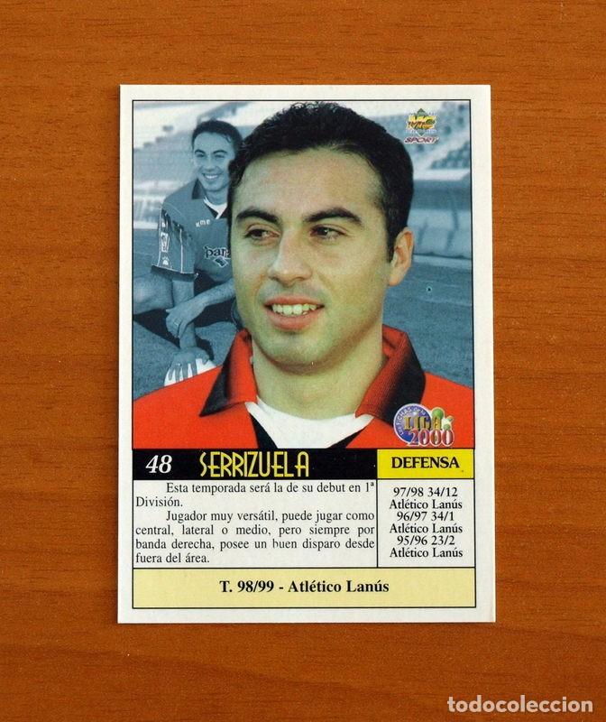 Cromos de F&uacute;tbol: Mallorca - N&ordm; 48, Serrizuela - Mundicromo Las Fichas de la Liga 1999-2000, 99-00 -Mundi Cromo