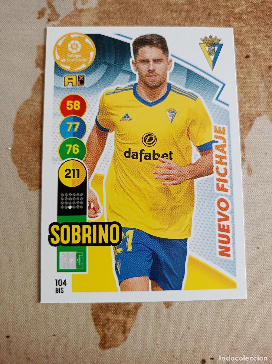Cromos de F&uacute;tbol: C&aacute;diz 104 bis SOBRINO Adrenalyn 2020-21