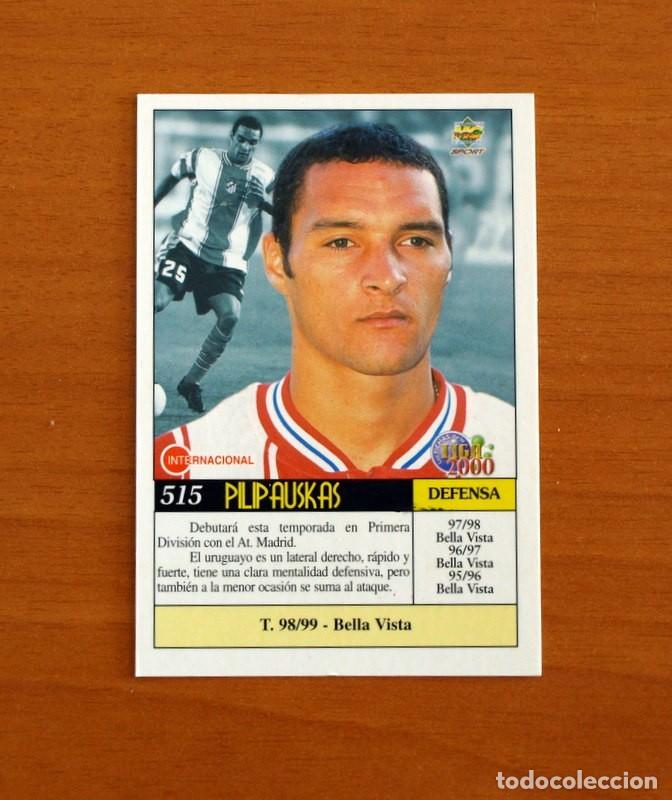 Cromos de F&uacute;tbol: Atl&eacute;tico de Madrid - 515 - Pilipauskas-&Uacute;ltima Hora-Las Fichas de la Liga Mundicromo 1999-2000, 99-00