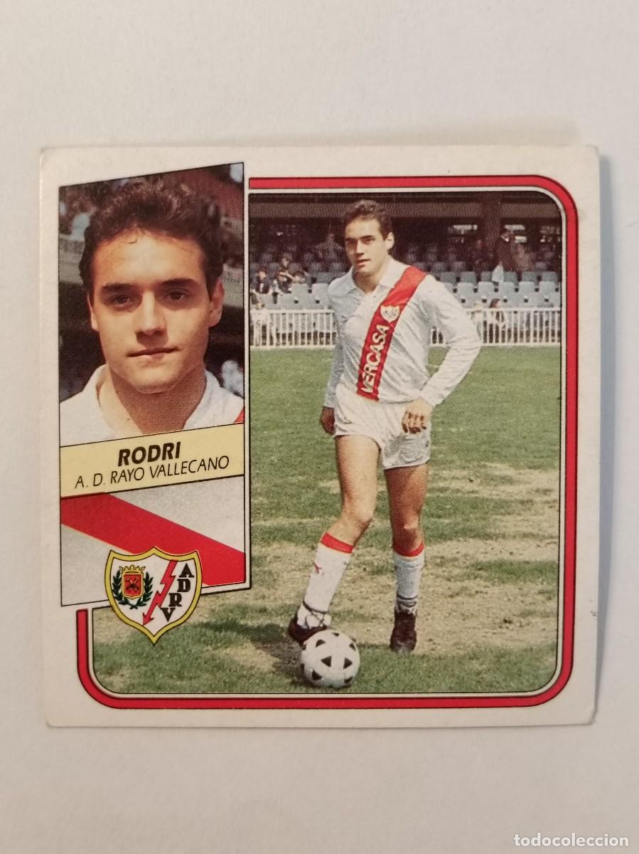 Cromos de F&uacute;tbol: RODRI RAYO VALLECANO LIGA 89/90 ESTE