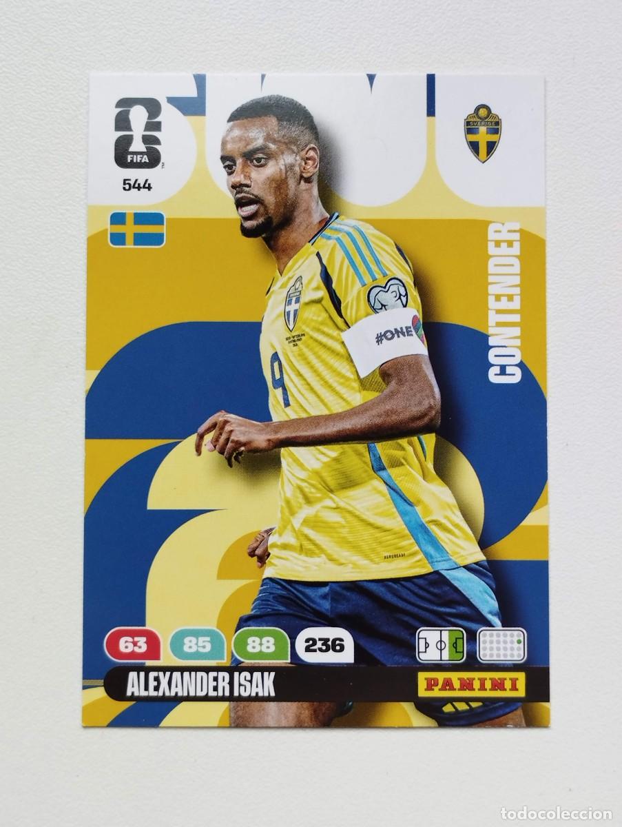 Cromos de F&uacute;tbol: CROMO CARD ADRENALYN MUNDIAL WORLD CUP 2026 CONTENDER SUECIA 544 ALEXANDER ISAK