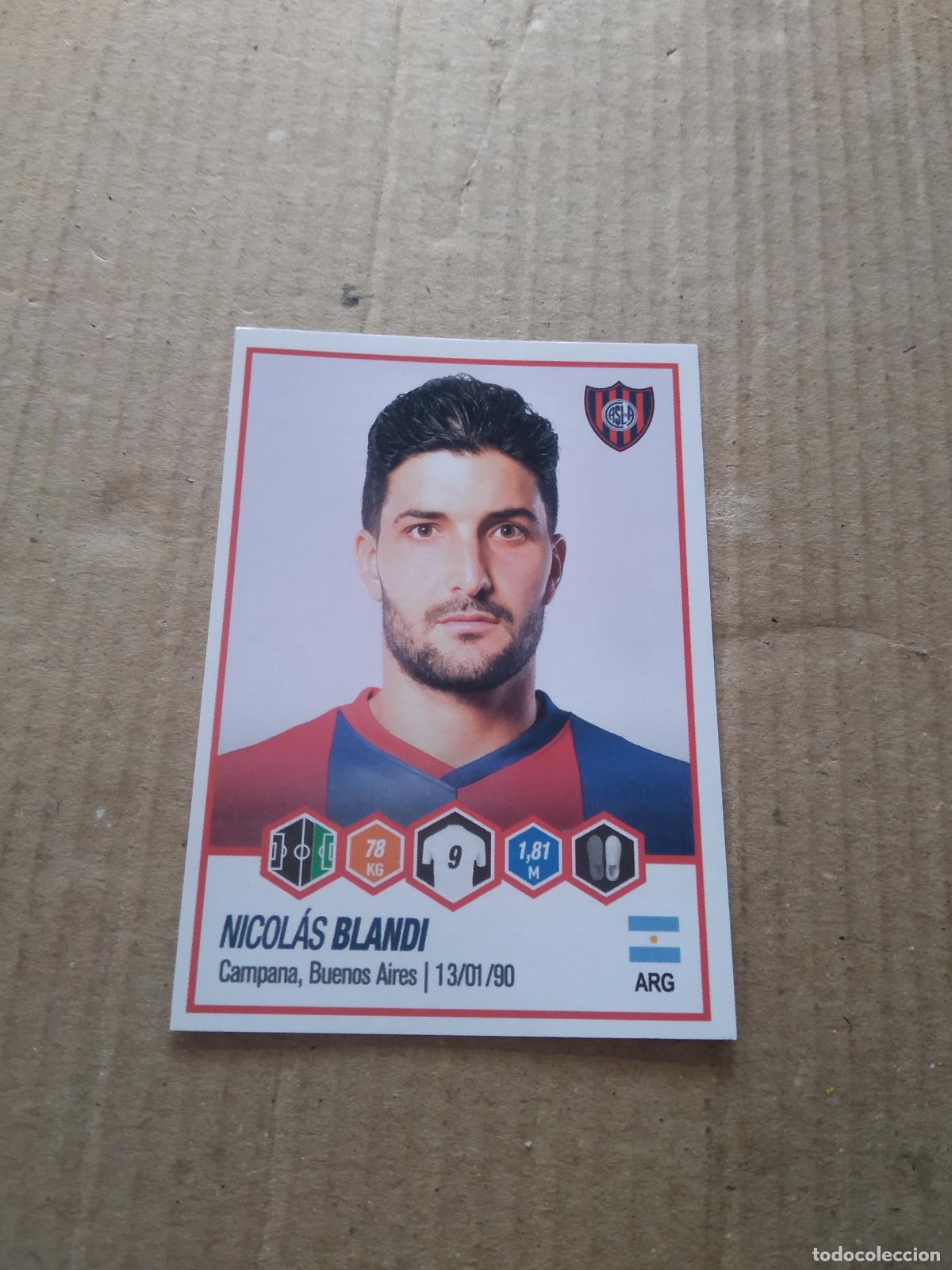 Cromos de F&uacute;tbol: 391 NICOLAS BLANDI SAN LORENZO CROMO FUTBOL ARGENTINO PANINI LIGA ARGENTINA 2022