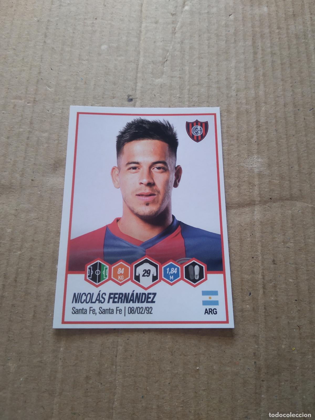 Cromos de F&uacute;tbol: 394 NICOLAS FERNANDEZ SAN LORENZO CROMO FUTBOL ARGENTINO PANINI LIGA ARGENTINA 2022