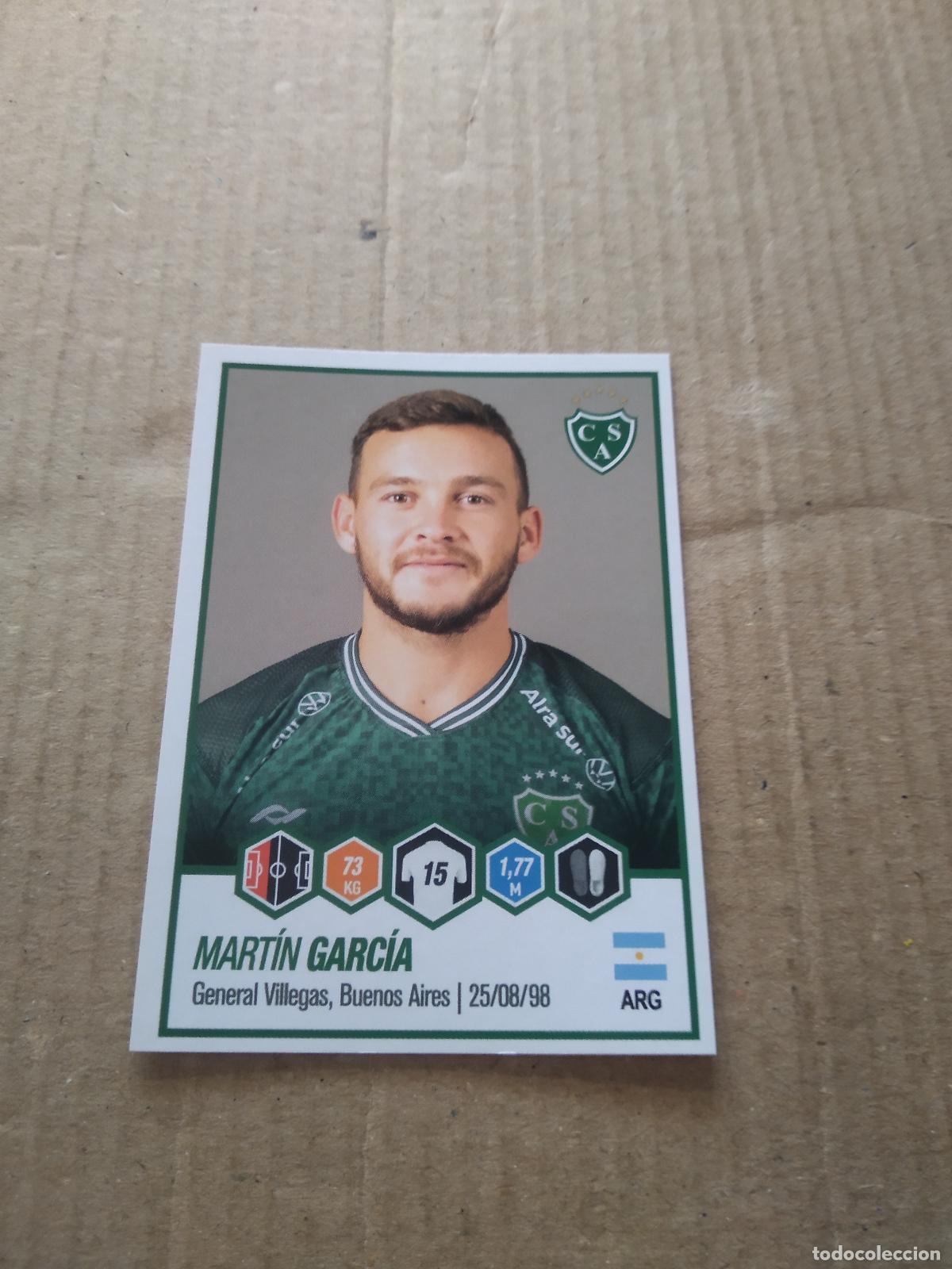 Cromos de F&uacute;tbol: 398 MARTIN GARCIA SARMIENTO CROMO FUTBOL ARGENTINO PANINI LIGA ARGENTINA 2022