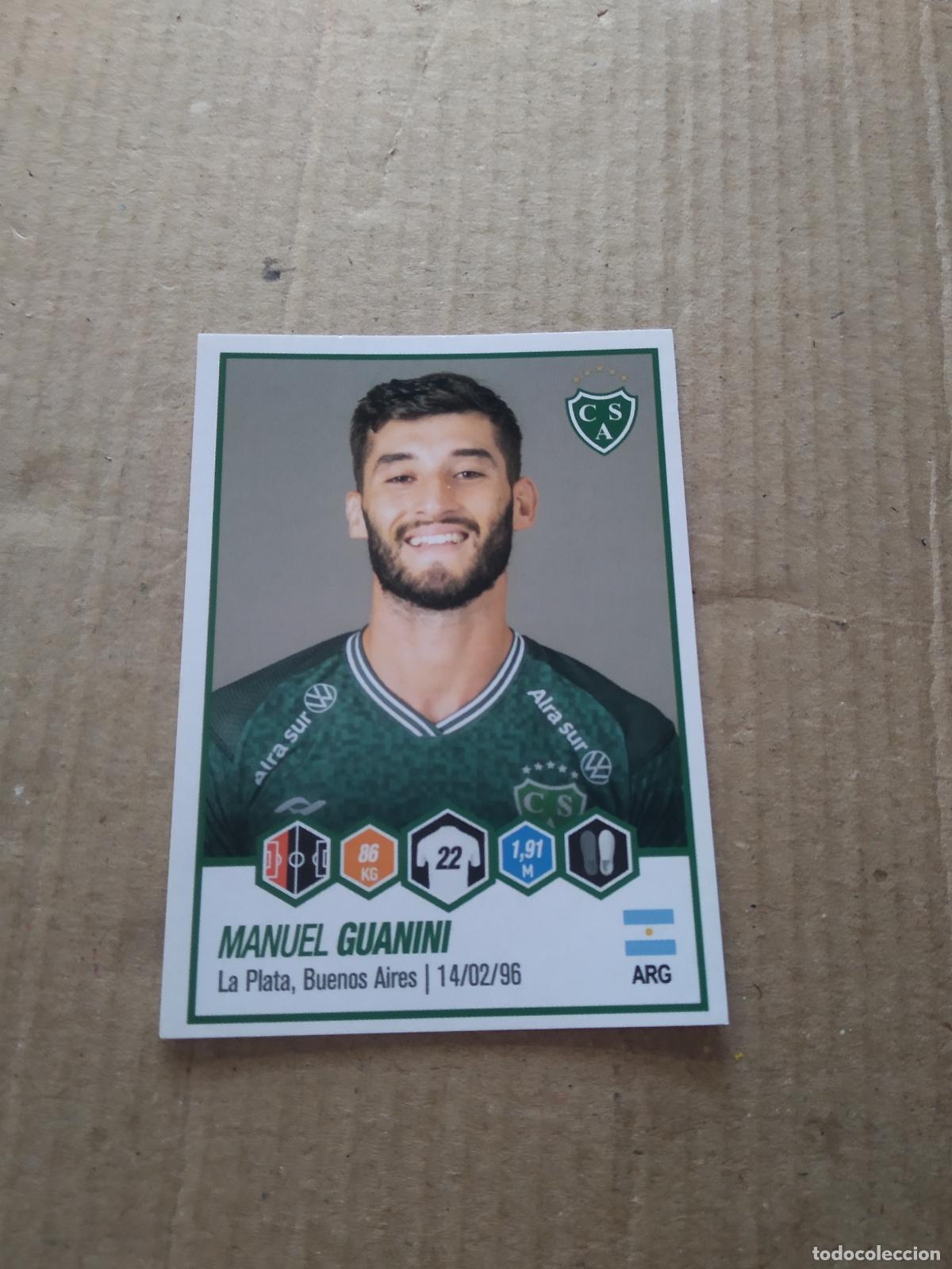 Cromos de F&uacute;tbol: 399 MANUEL GUANINI SARMIENTO CROMO FUTBOL ARGENTINO PANINI LIGA ARGENTINA 2022