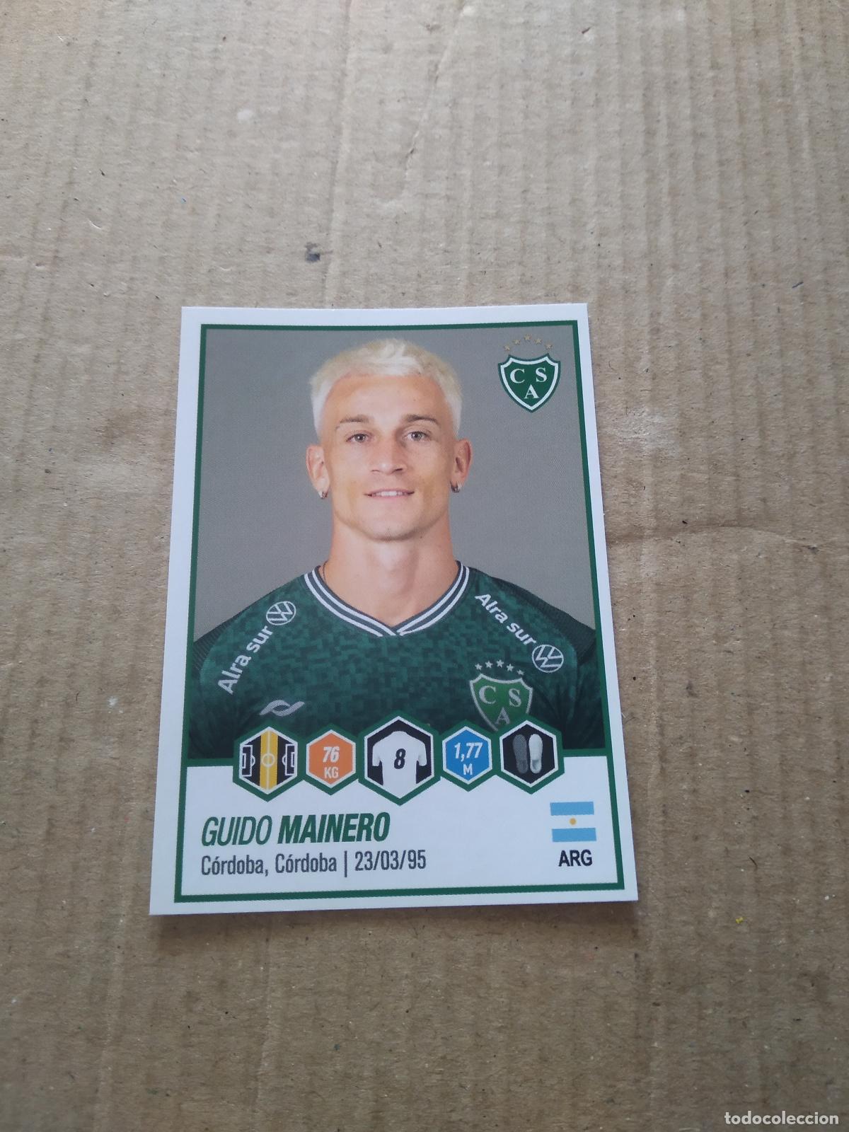 Cromos de F&uacute;tbol: 403 GUIDO MAINERO SARMIENTO CROMO FUTBOL ARGENTINO PANINI LIGA ARGENTINA 2022
