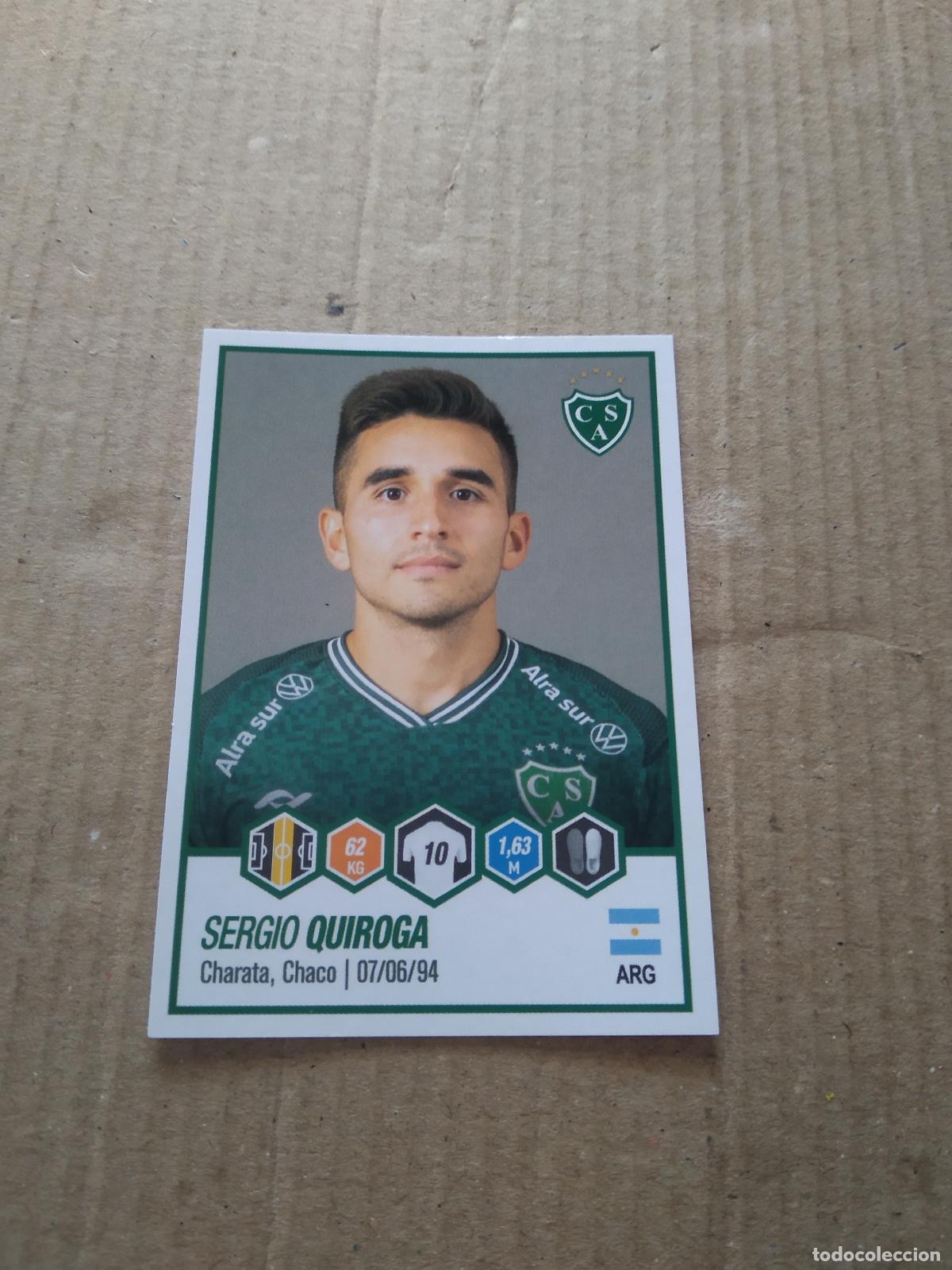 Football Stickers: 407 SERGIO QUIROGA SARMIENTO CROMO FUTBOL ARGENTINO PANINI LIGA ARGENTINA 2022